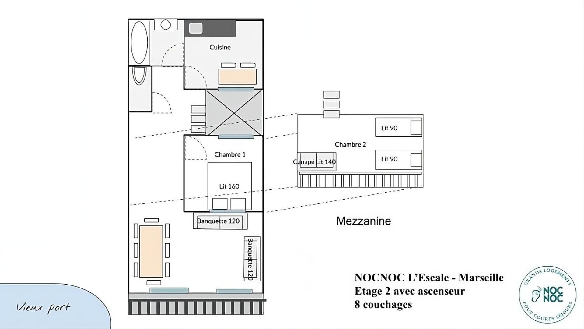 Apartmán Nocnoc- L'Escale Marseille Exteriér fotografie